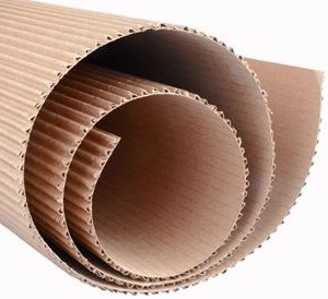 Papel kraft ondulado