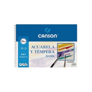 Papel Acuarela y témpera Canson bloc