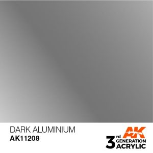 AK Acrílicos 3ªGen AK11208 Dark Aluminium