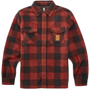 ETNIES WOODSMAN FLEECE RUST | CAMISA DE FORRO POLAR