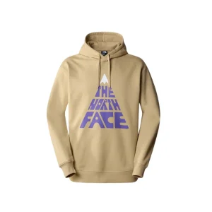 THE NORTH FACE SUDADERA CON CAPUCHA MOUNTAN PLAY HOODIE KHAKI STONE
