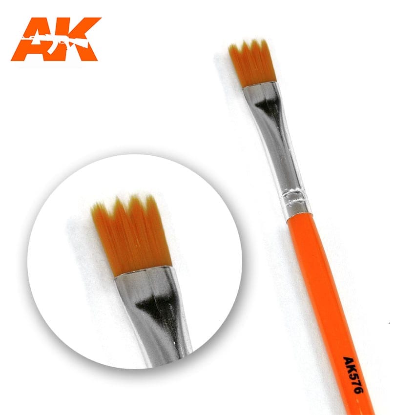 AK Pincel de sierra sintético para weathering