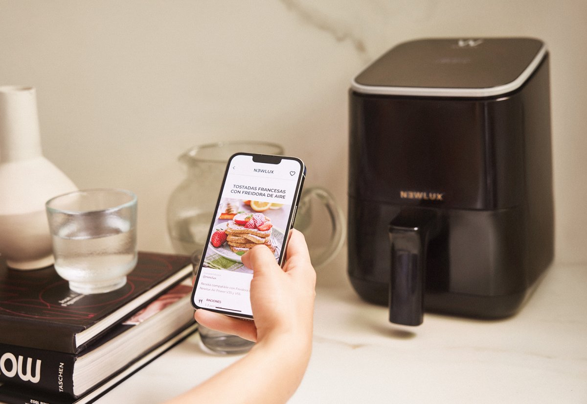 Freidora de aire sin aceite COOKIO V20 Air Powered - Imagen 4