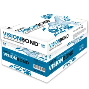 Papel Bond Visión Carta Blancura 97% 75 Gr