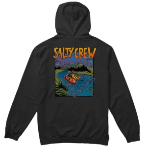 SALTY CREW RIVER RATS HOODED FLEECE | SUDADERA CON CAPUCHA