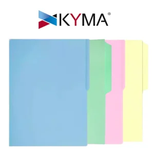 Folders Manila Kyma Carta 1/2 Ceja | Caja con 100 Pzas
