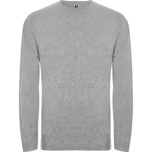 DIY Camiseta algodón Roly Extreme manga larga 160 unisex gris vigore talla M