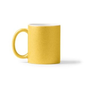 DIY Sublimación taza purpurina dorada personalizada