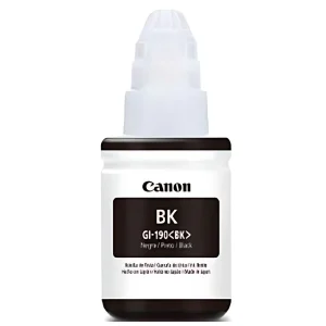 Cartucho de Tinta Canon GI-190 Negro – 135 ml | Para PIXMA G4100