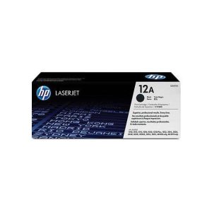 Tóner HP 12A Negro (Q2612A) | 2000 Páginas | Para LaserJet 1018, M1319