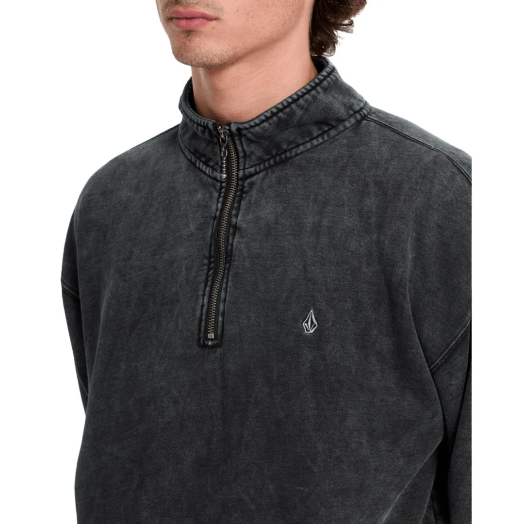 VOLCOM SINGLE STONE QUARTER ZIP | SUDADERA CON CAPUCHA Y MEDIA CREMALLERA - Imagen 7